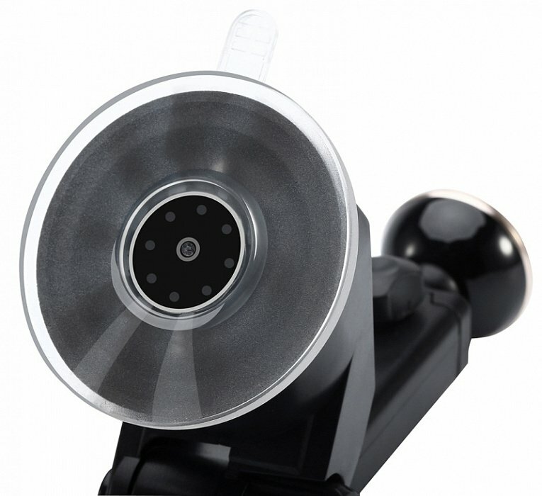 Baseus SULX-0S / Solid Series Telescopic Magnetic Car Mount Silver