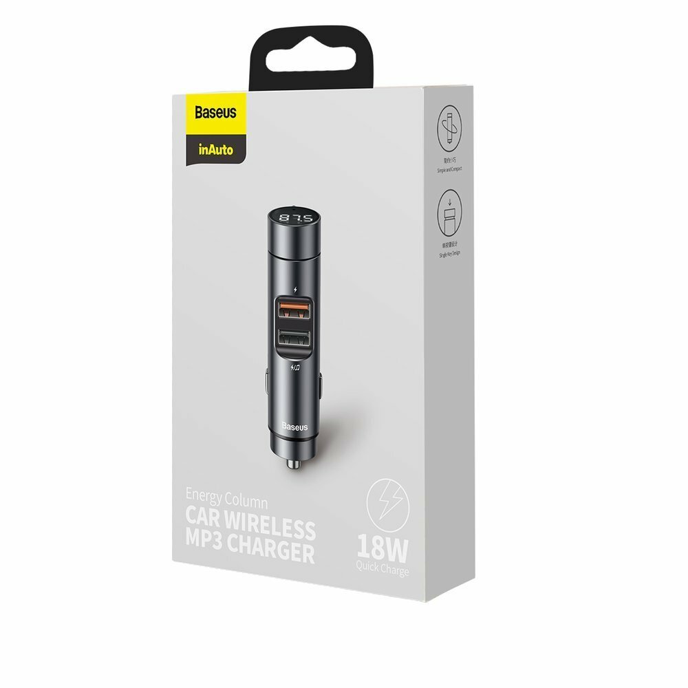 Baseus CCNLZ-C0G / 18W Energy Column + MP3 Grey