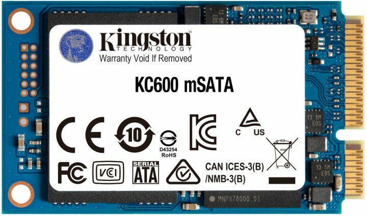 Kingston KC600 / 512GB mSATA SSD / SKC600MS/512G