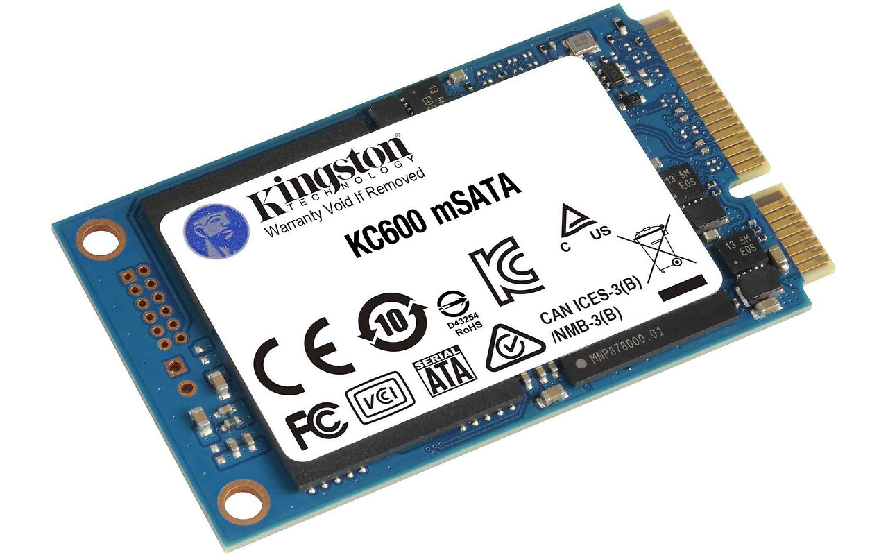 Kingston KC600 / 1.0TB mSATA SSD / SKC600MS/1024G