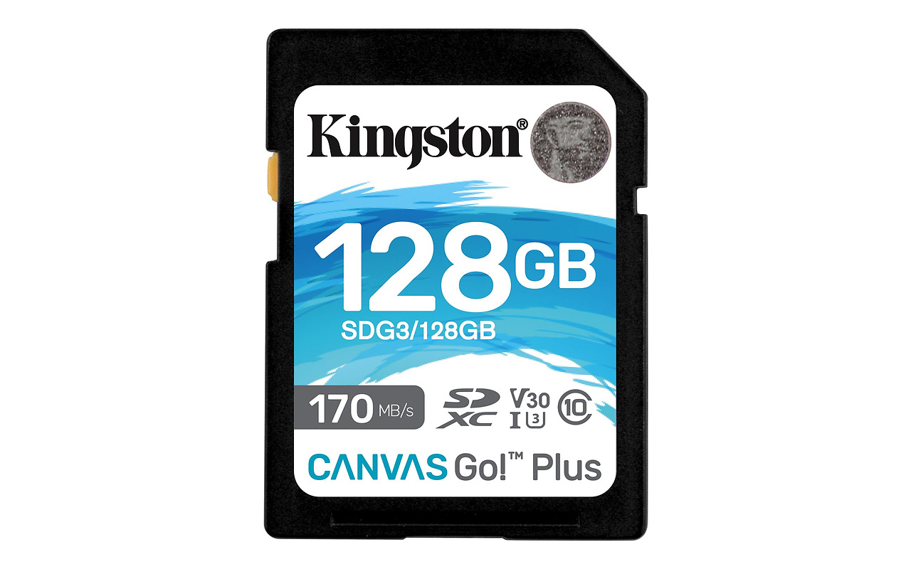 Kingston Canvas Go! Plus 128GB SD / SDG3/128GB