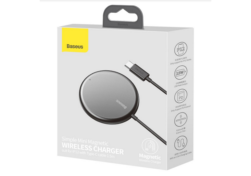 Baseus WXJK-F01 / Simple Mini Magnetic Wireless Charger
