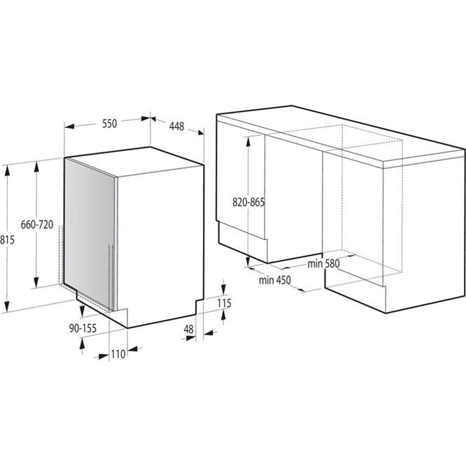 GORENJE GV 572D10