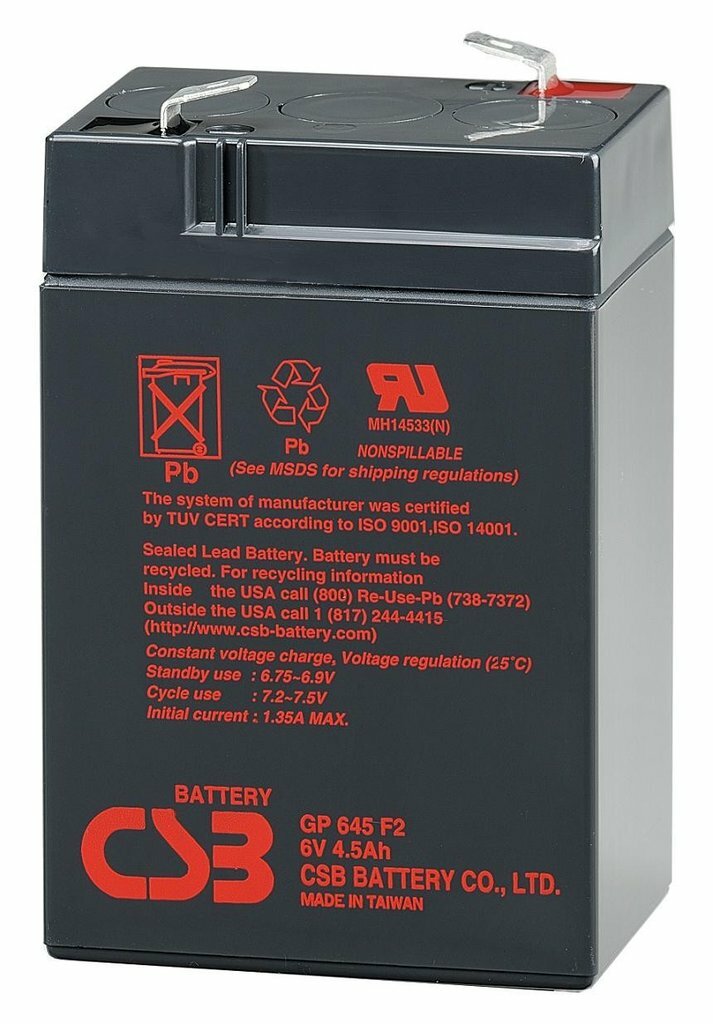 CSB GP645 / 6V 4.5Ah /