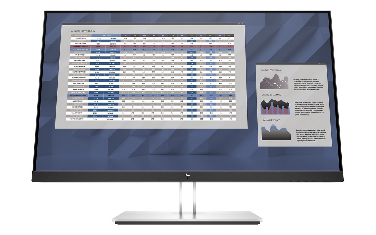 HP E27u G4 / 27.0" IPS QHD 2560x1440 / 189T3AA