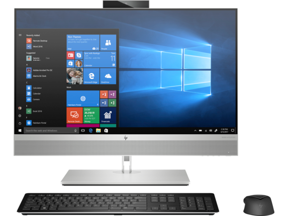 HP EliteOne 800 G6 / 23.8" FullHD IPS Touch / Intel Core i5-10500 / 8GB DDR4 / 256GB NVMe / AMD Radeon RX 5300M 3GB / Windows 10 PRO /