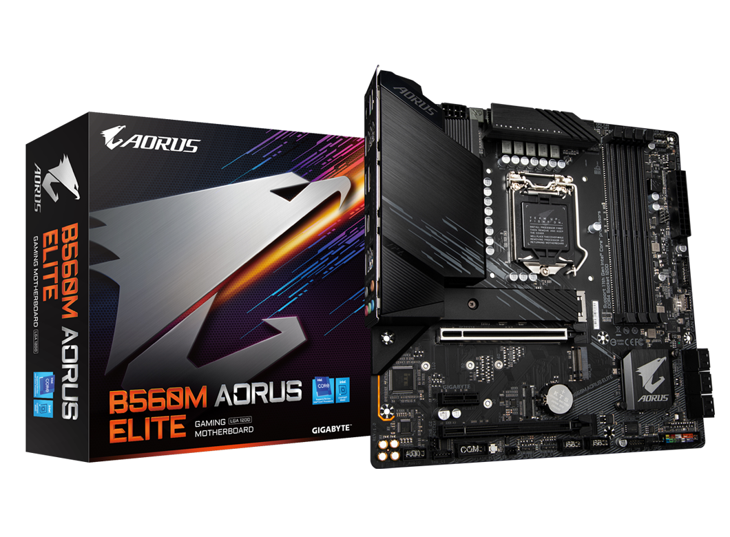 GIGABYTE B560M AORUS ELITE / mATX S1200