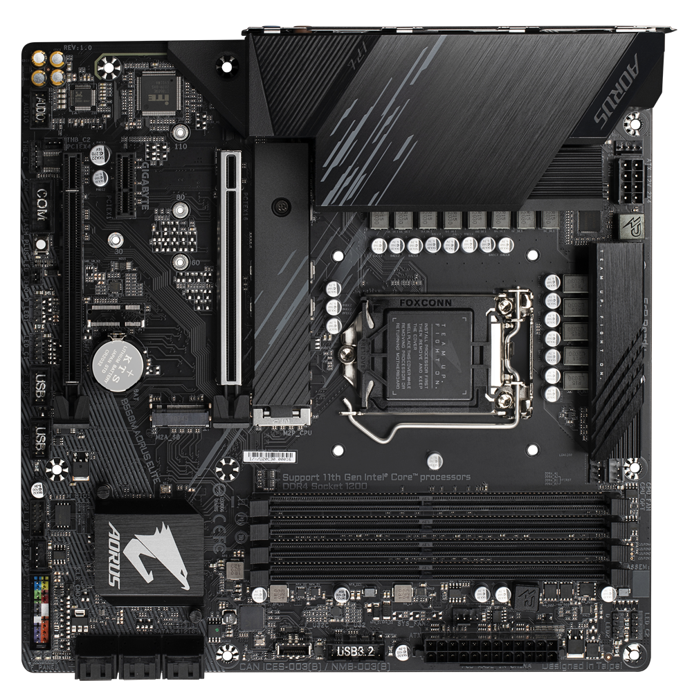 GIGABYTE B560M AORUS ELITE / mATX S1200