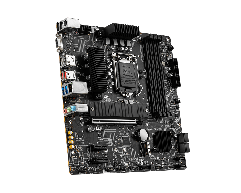 MSI B560M PRO-VDH / mATX Socket1200 Dual 4xDDR4 5066