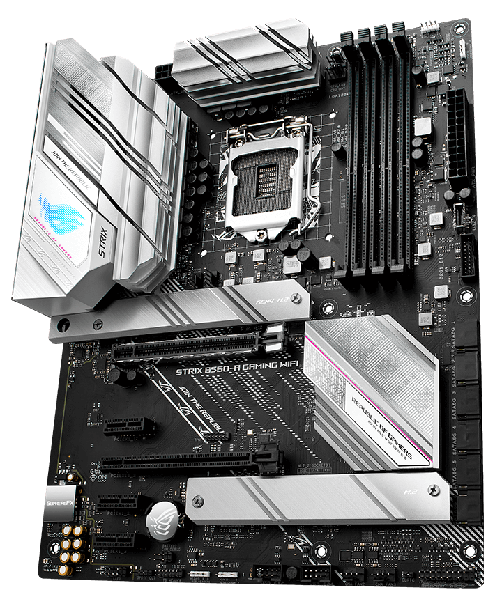 ASUS ROG STRIX B560-A GAMING WI-FI / ATX Socket1200 Dual 4xDDR4 5000