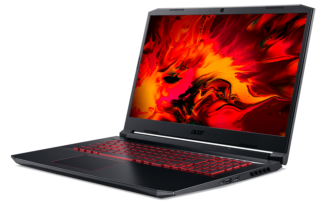 ACER Nitro AN517-52-55X8 / 17.3" FullHD IPS / i5-10300H / 16GB DDR4 / 256GB NVMe + 1.0TB HDD / GeForce GTX 1650Ti 4Gb GDDR6 / No OS / NH.Q82EU.00B /