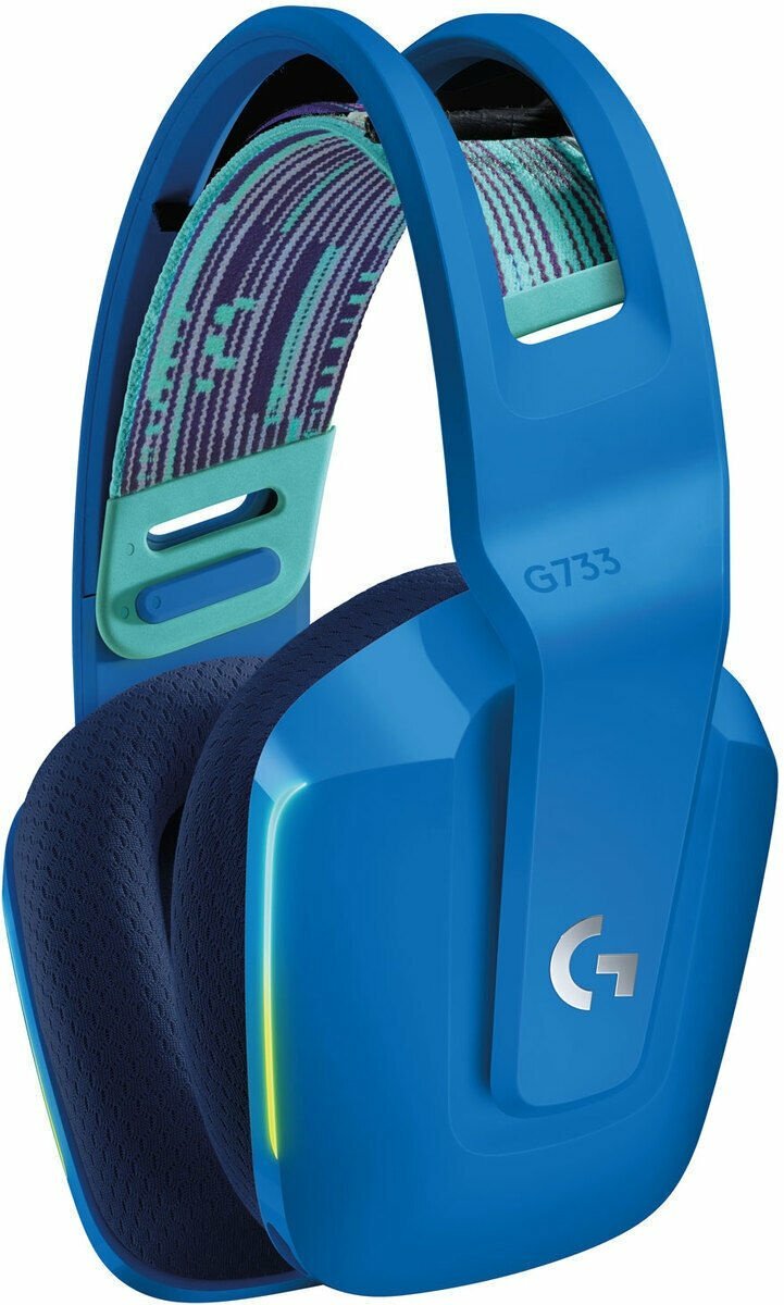 Logitech G733 / Wireless Gaming Headset / 981-000943 / Blue