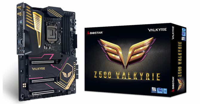 Biostar Z590 VALKYRIE / ATX Socket 1200 Dual 4xDDR4-5000+