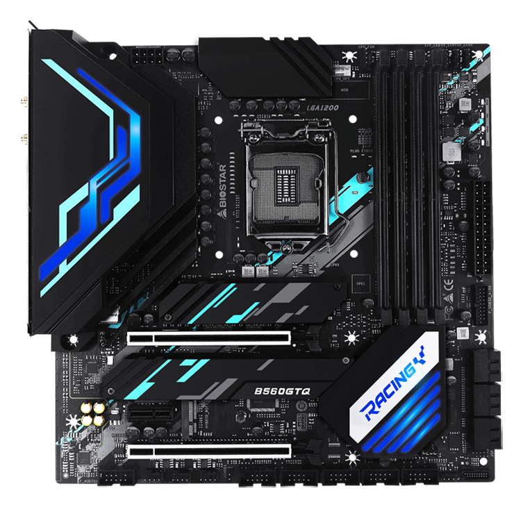Biostar Racing B560GTQ / mATX Socket 1200 Dual 4xDDR4 4000+