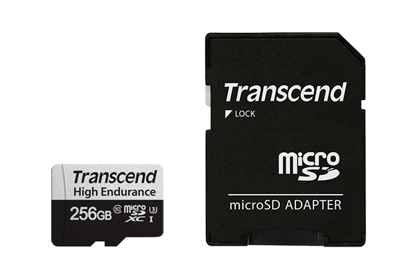 Transcend TS256GUSD350V / 256GB MicroSD Endurance
