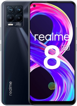 Realme 8 Pro / 6.4'' Super AMOLED 1080x2400 / Snapdragon 720G / 6Gb / 128Gb / 4500mAh / Black