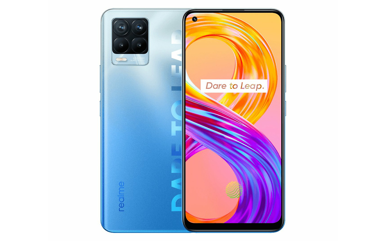 Realme 8 Pro / 6.4'' Super AMOLED 1080x2400 / Snapdragon 720G / 6Gb / 128Gb / 4500mAh / Blue