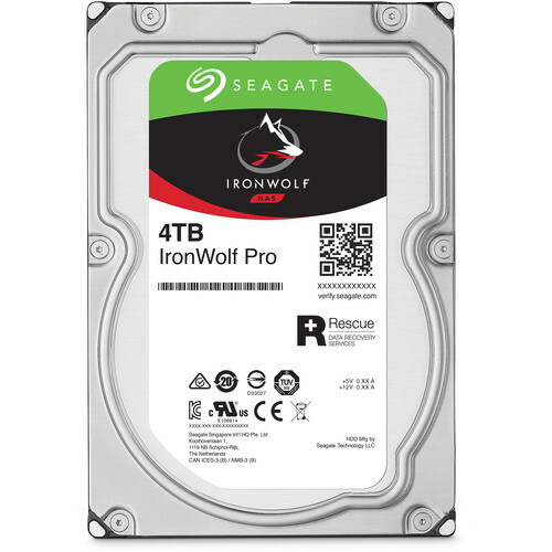 Seagate IronWolf ST4000NE001 / 3.5" HDD 4.0TB