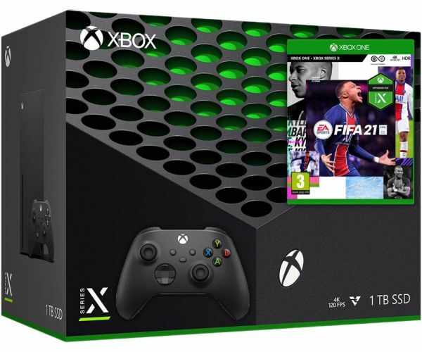 Microsoft Xbox Series X + Fifa 21 + Forza Horizon 3 + Xbox Series Controller