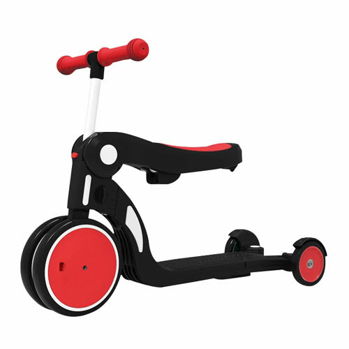 Xiaomi BeBehoo 5 In 1 Kids Balance Tricycle Red