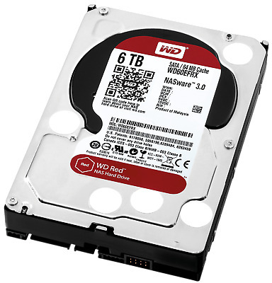 WesternDigital Caviar Red Plus NAS WD60EFZX / 3.5'' HDD 6.0TB