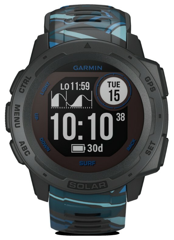 Garmin Instinct Solar &ndash; Surf Edition / 010-02293 / Black
