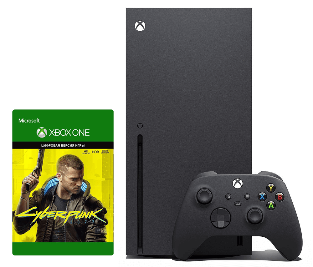 Microsoft Xbox Series X + Cyberpunk 2077