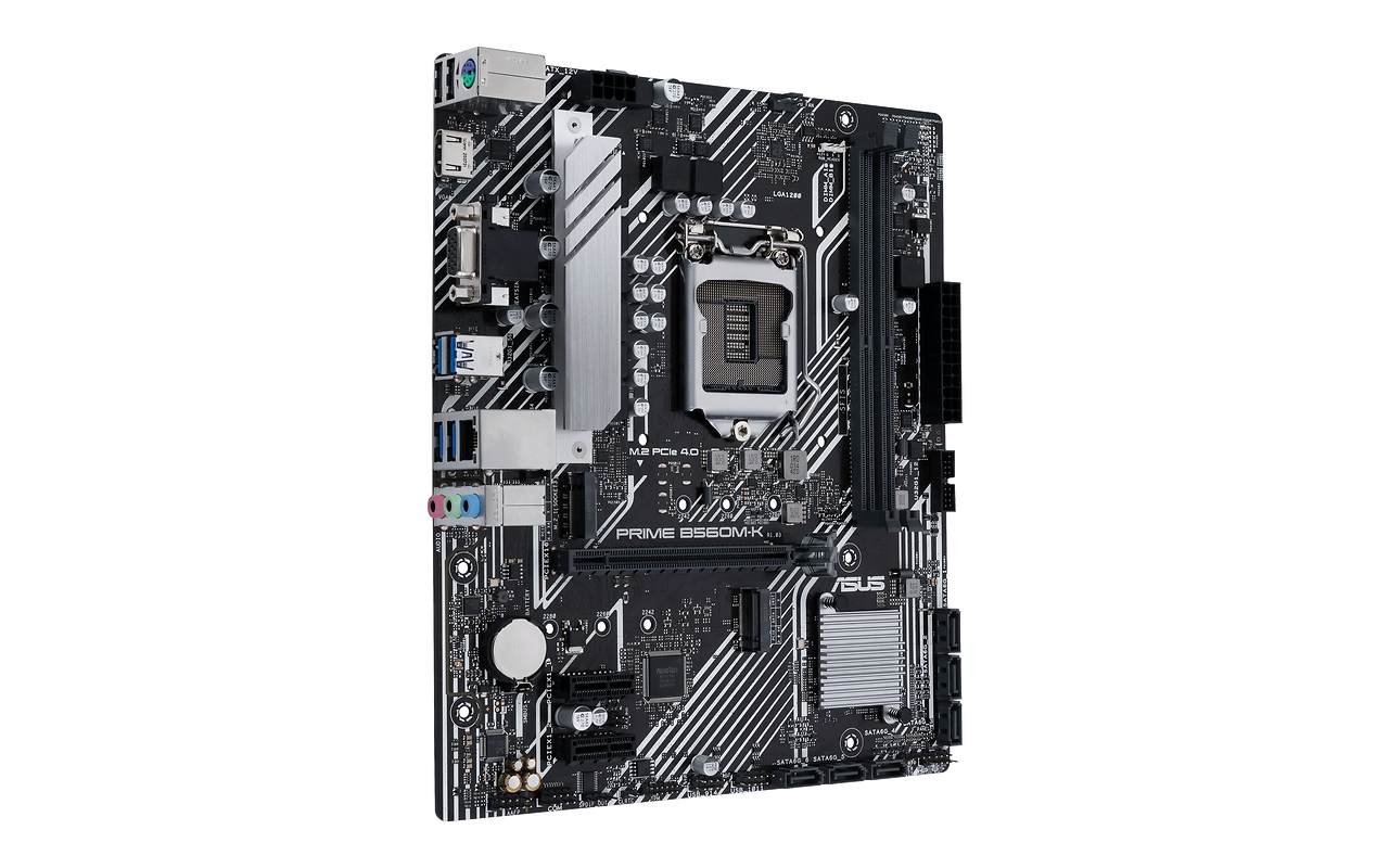 ASUS PRIME B560M-K / mATX LGA1200 Dual DDR4 5000MHz