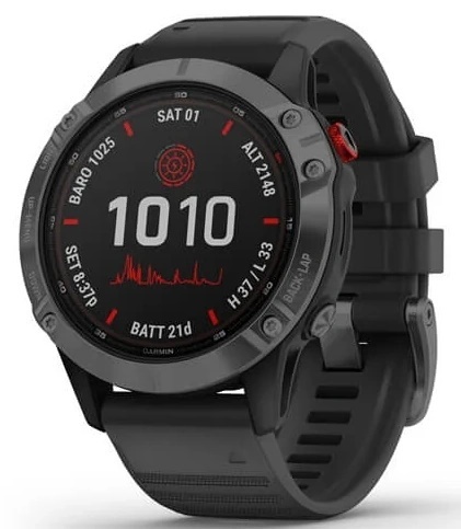 Garmin fēnix 6 - Pro Solar Edition / 010-02410-23 Black