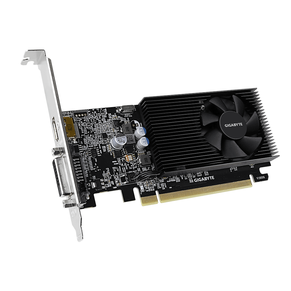 GIGABYTE GeForce GT 1030 2GB GDDR4 64bit / GV-N1030D4-2GL