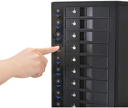 Century CRST1035U3IS6G / 10-Bay SINGLE System External Enclosure