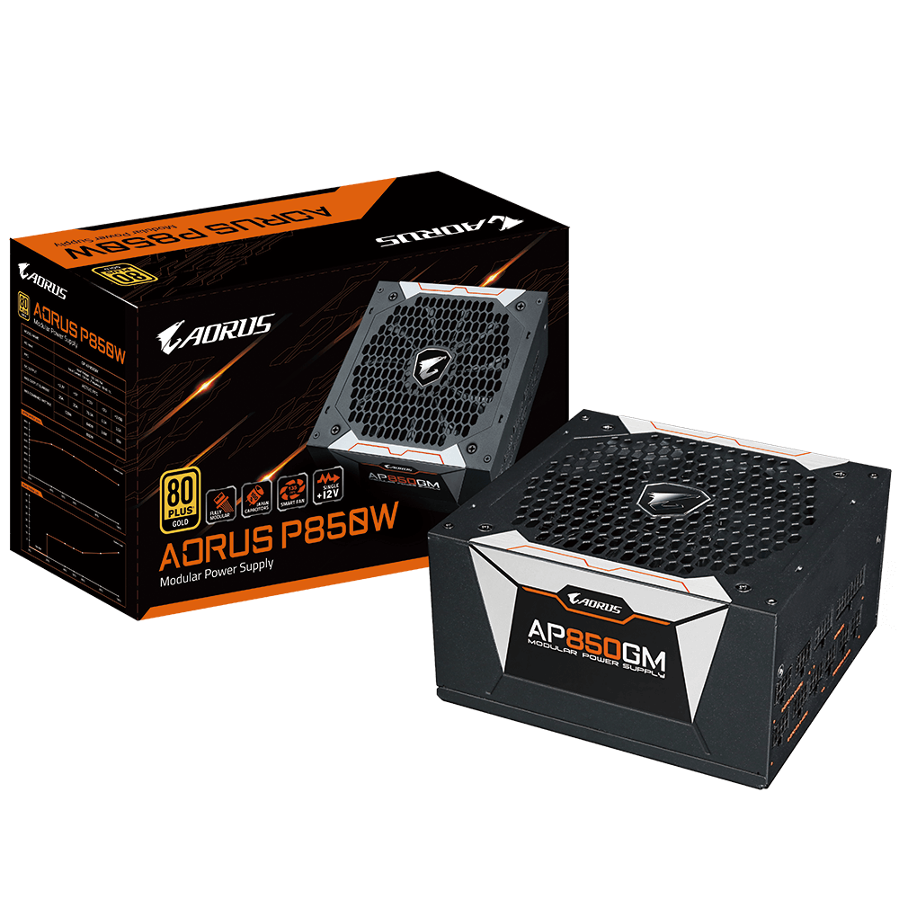 GIGABYTE AORUS GP-AP850GM / ATX 850W 80+ Gold