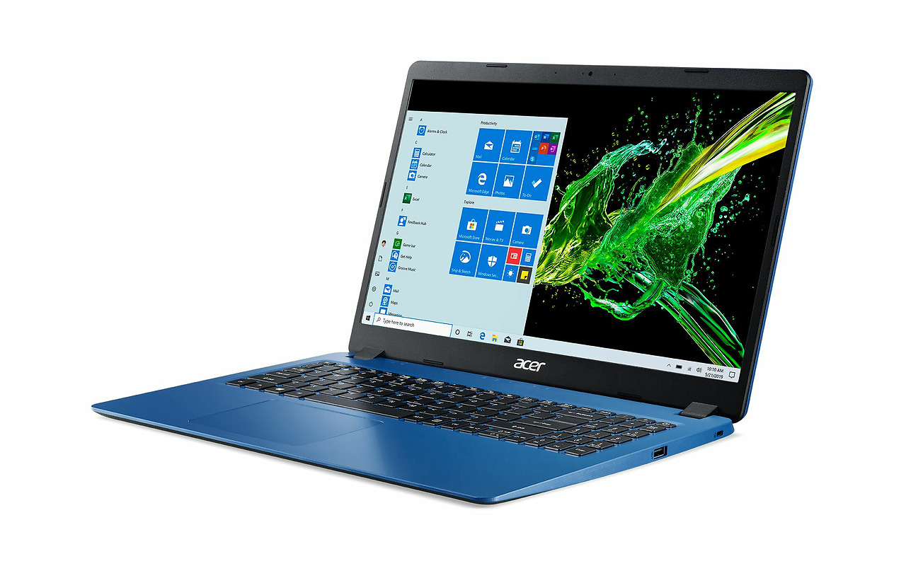 ACER Aspire A315-56 / 15.6" FullHD / Core i3-1005G1 / 4GB DDR4 / 256GB NVMe / Linux / Blue