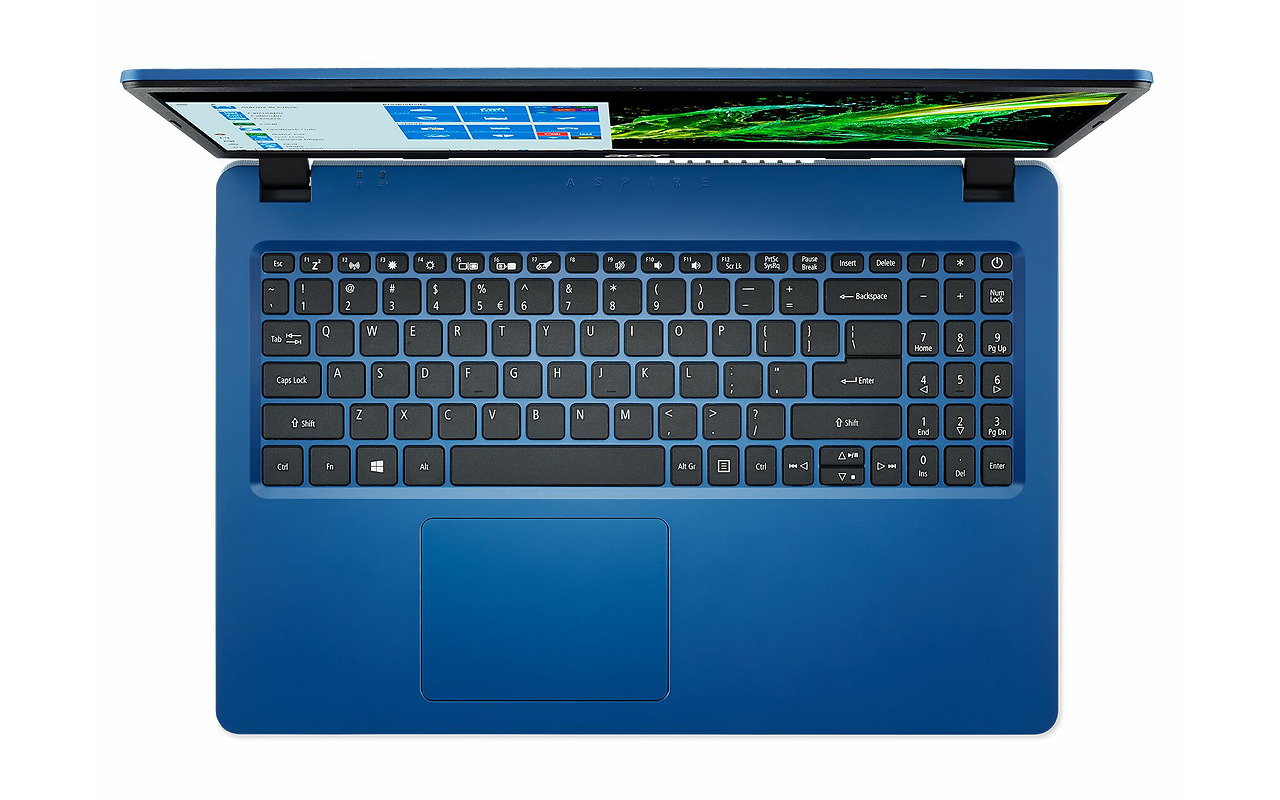 ACER Aspire A315-56 / 15.6" FullHD / Core i3-1005G1 / 4GB DDR4 / 256GB NVMe / Linux / Blue