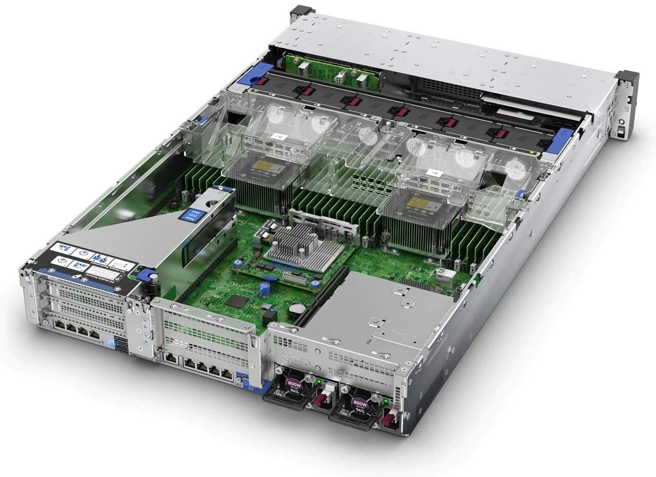 HP HPE ProLiant DL380 Gen10 2U / Xeon Silver 4210R / 32GB RAM / P408i-a RAID / 800W PSU / P24841-B21