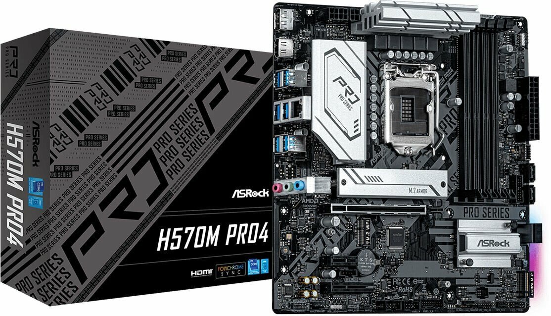 ASRock H570M PRO4 / mATX S1200