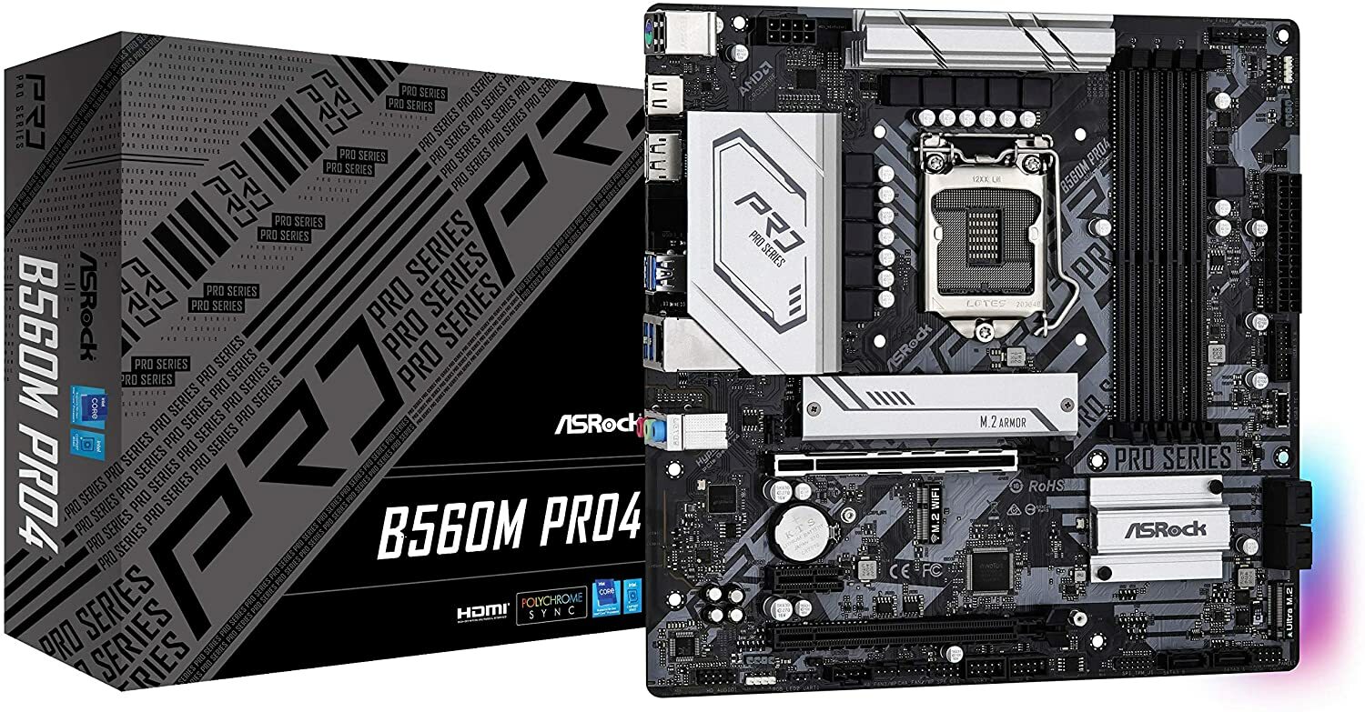 ASRock B560M PRO4 / mATX S1200