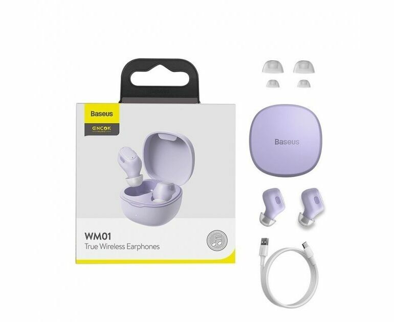 Baseus Encok WM01 / TWS / Purple