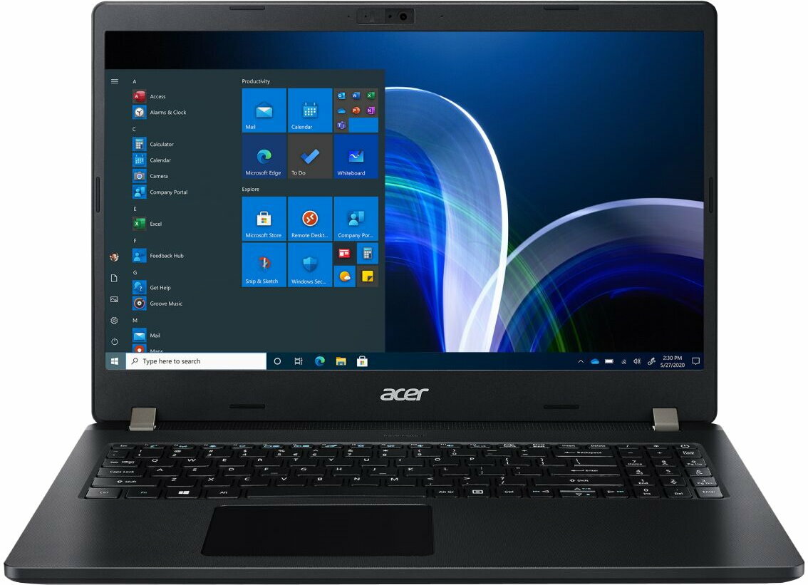 Acer TravelMate TMP215-41 / 15.6" FullHD IPS / AMD Ryzen 3 PRO 4450U / 8GB DDR4 / 256GB NVMe / AMD Radeon Graphics / DOS / NX.VRHEU.00A