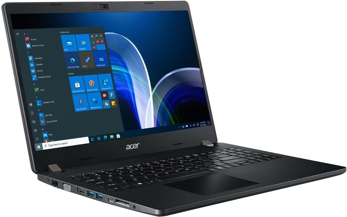 Acer TravelMate TMP215-41 / 15.6" FullHD IPS / AMD Ryzen 3 PRO 4450U / 8GB DDR4 / 256GB NVMe / AMD Radeon Graphics / DOS / NX.VRHEU.00A