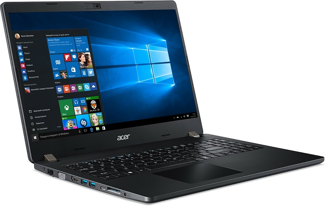 Acer TravelMate TMP215-52 / 15.6" FullHD / Intel Core i5-10210U / 8GB DDR4 / 256GB NVMe / Ubuntu / NX.VLNEU.00A
