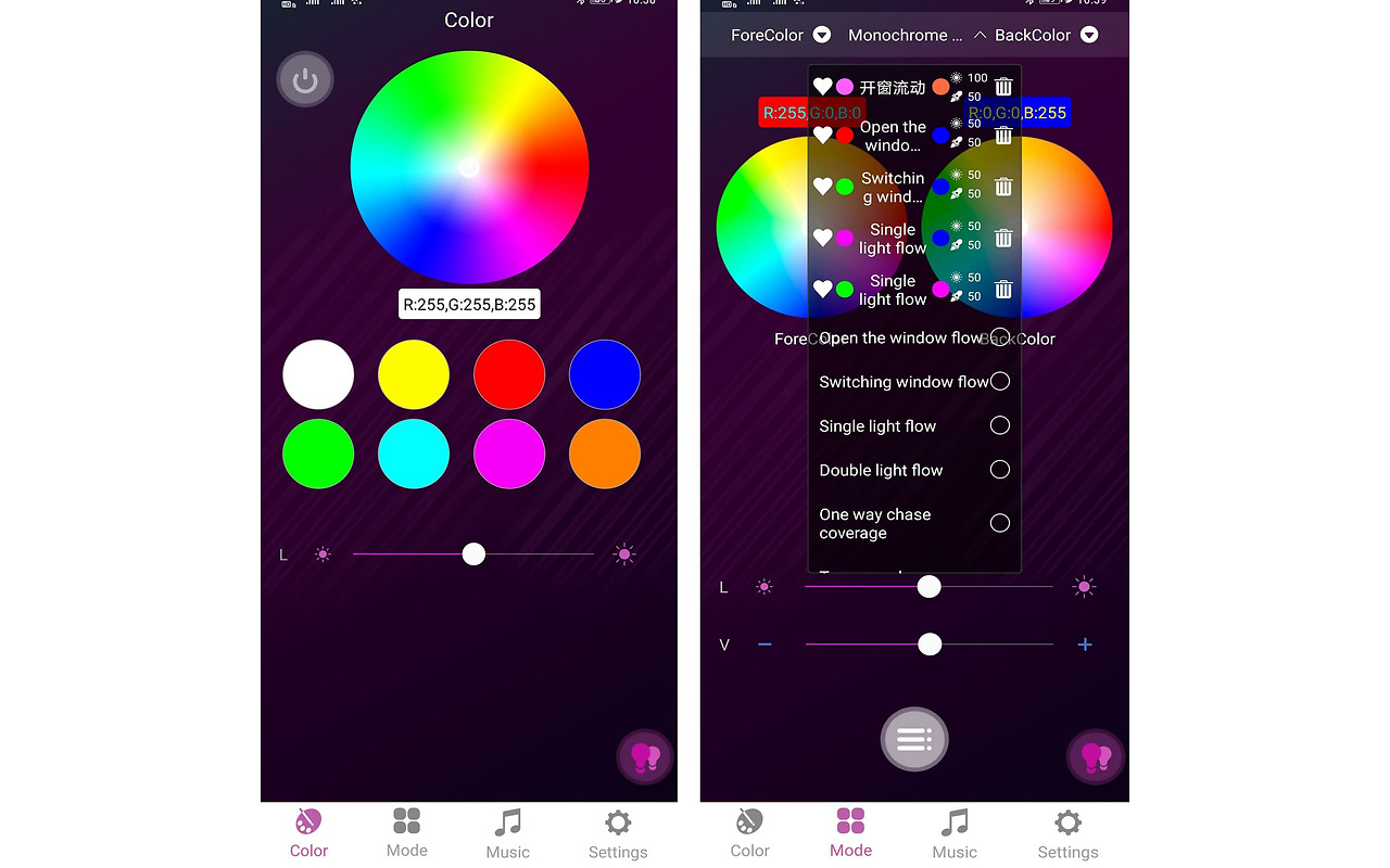 AccExpert Smart LED Hexagonal Light App Controlled