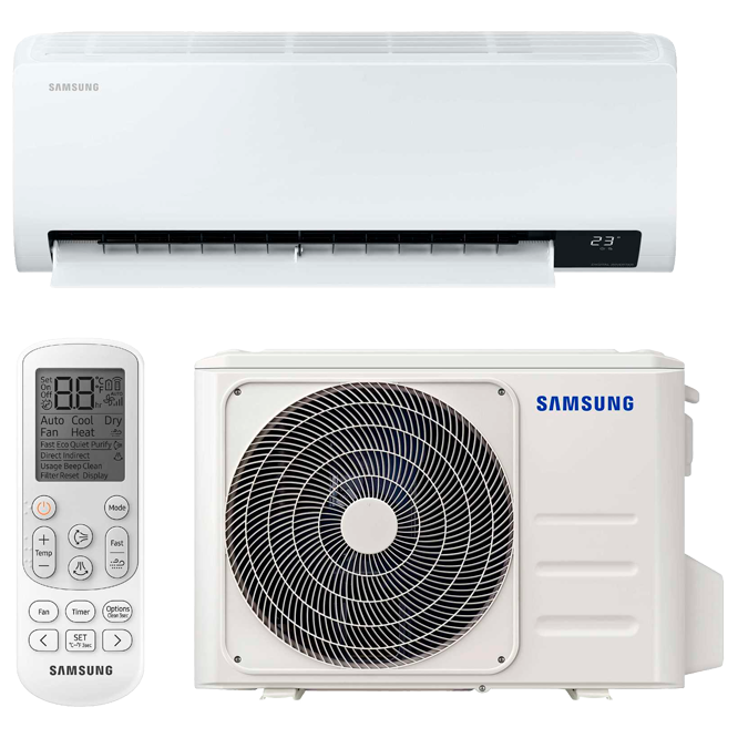 Samsung AR09AXHZAWKNUA / WindFree / Smart Inverter / 9000BTU/h