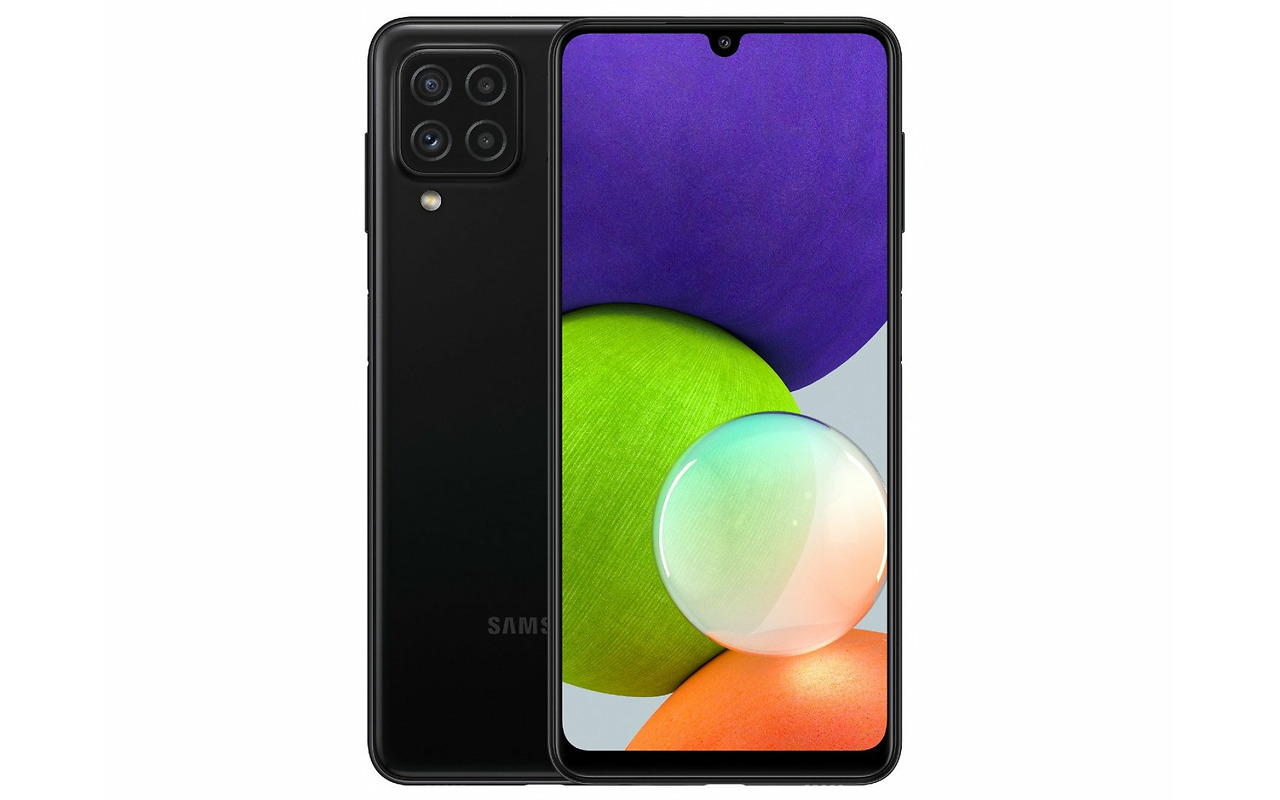 Samsung Galaxy A22 / 6.4'' 720x1600 90Hz / MediaTek MT6769V/CTZA / 4Gb / 128Gb / 5000mAh Black