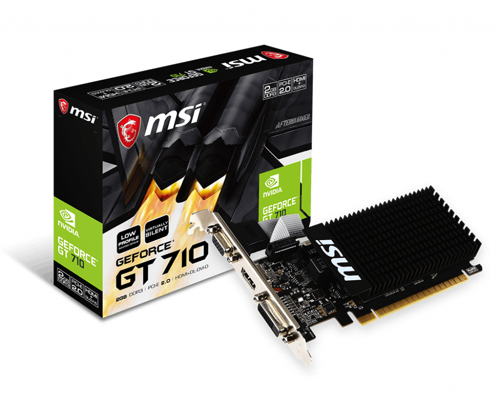 MSI GeForce GT 710 2GB DDR3 64Bit