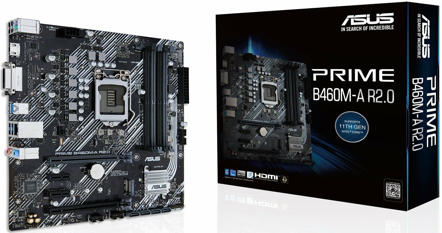 ASUS PRIME B460M-A R2.0 / mATX Socket 1200