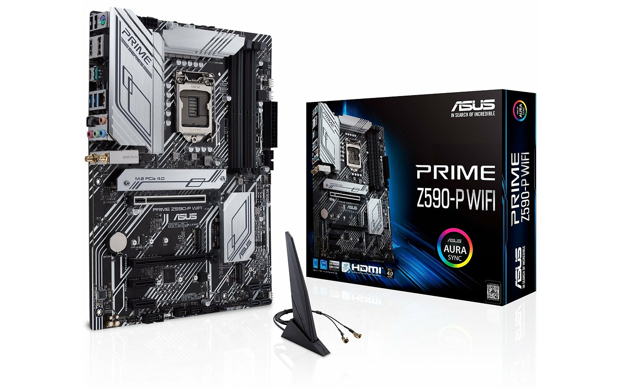 ASUS PRIME Z590-P WI-FI / ATX LGA1200 Dual DDR4 5133MHz