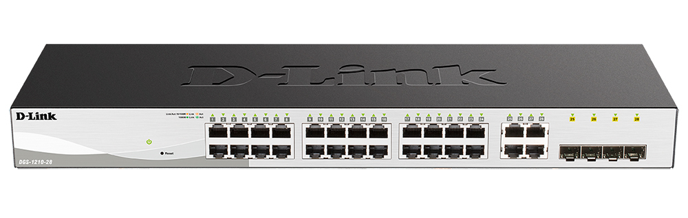 D-link DGS-1210-28/F2A / 24 port 1000BASE-T