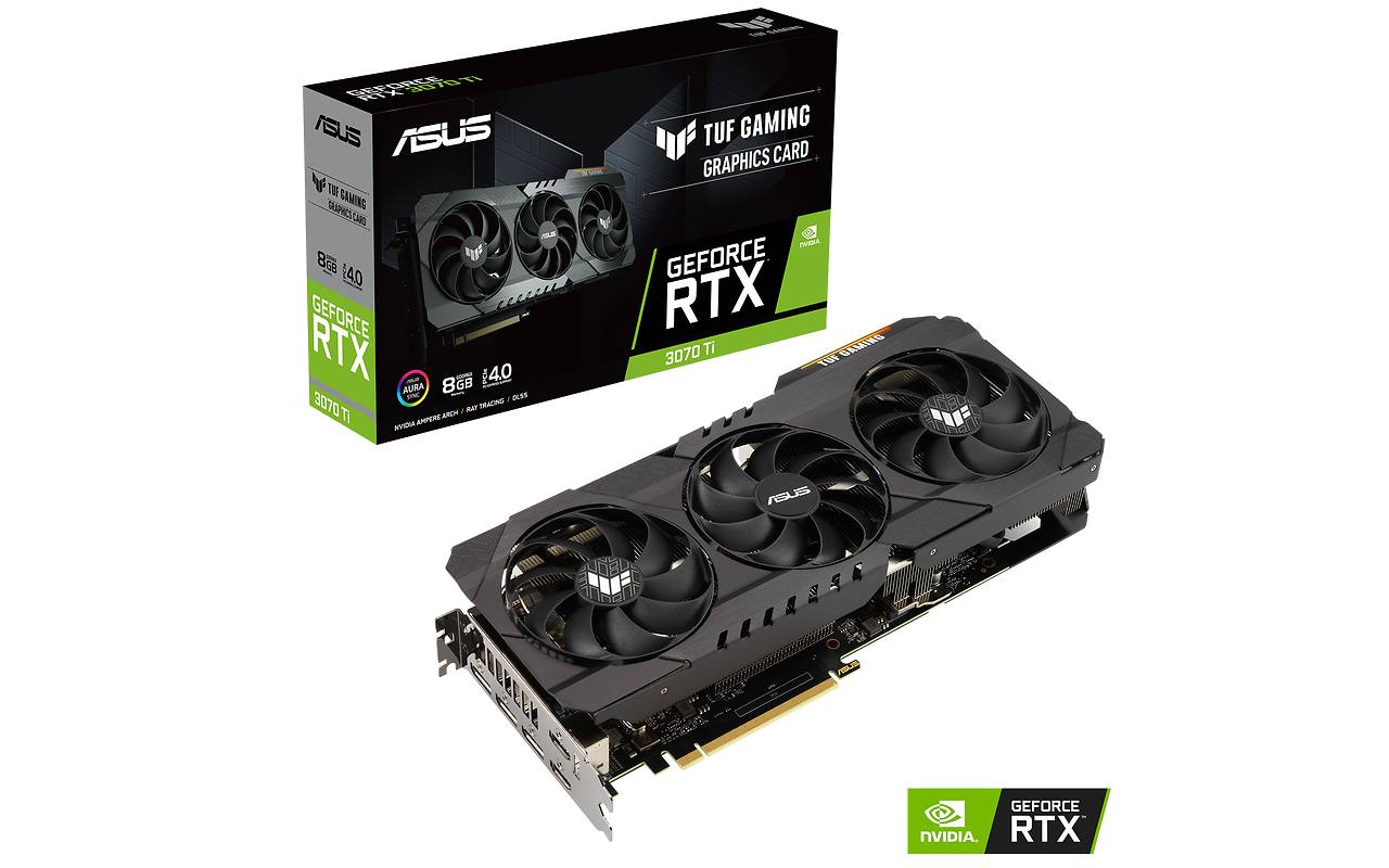 ASUS GeForce RTX 3070 Ti 8GB GDDR6X 256bit / TUF-RTX3070TI-8G-GAMING