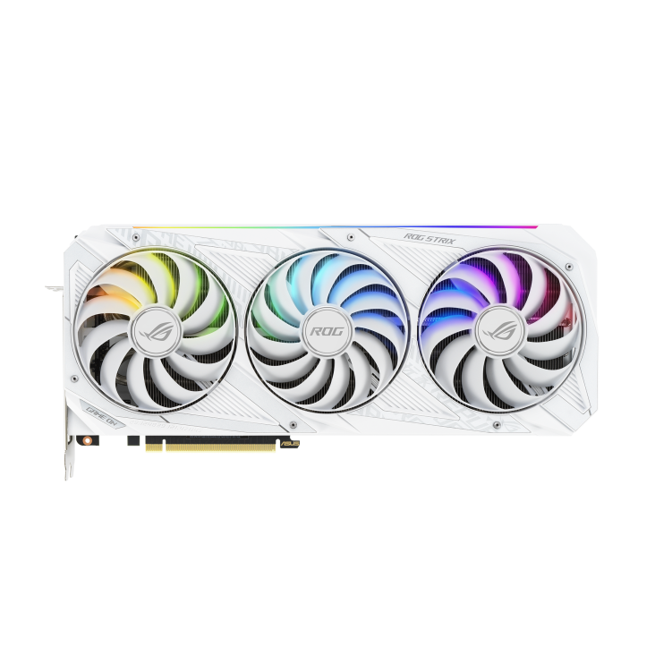 ASUS GeForce RTX 3080 10GB GDDR6X 320bit / ROG-STRIX-RTX3080-O10G-WHITE